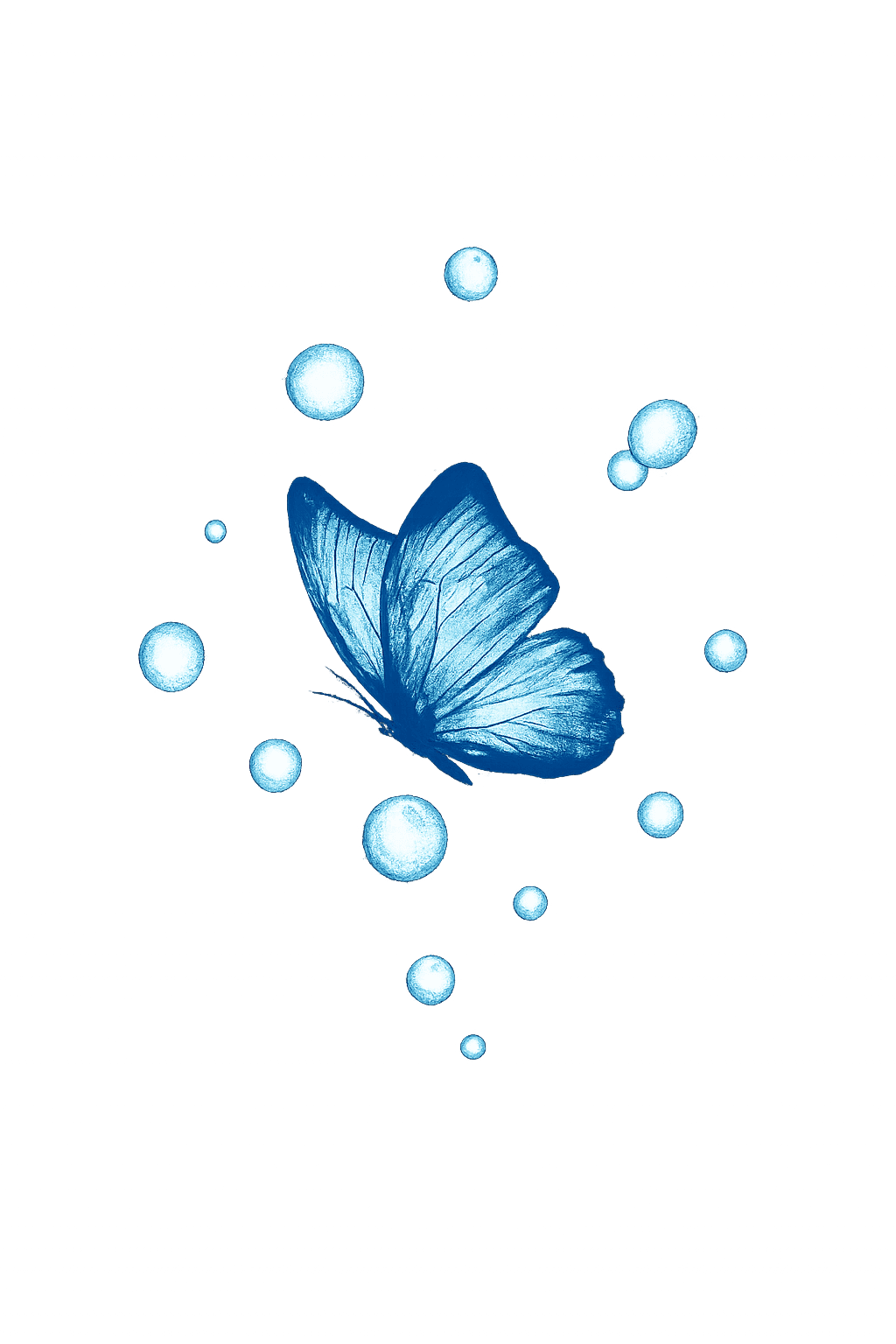 Abstract butterfly illustration
